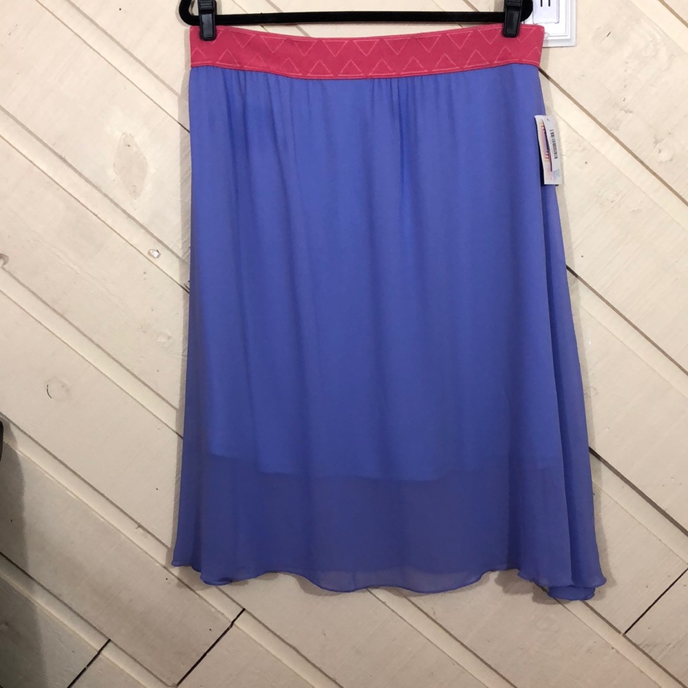 NWT LuLaRoe Purple Lola Skirt